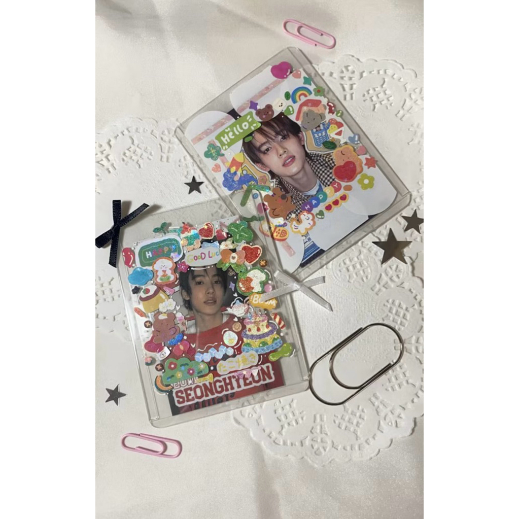 [Sẵn] Toploader decor sticker A7 nhiều mẫu