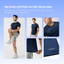 Set đồ tiết kiệm tập Gym, Pickleball Áo thể thao Nam Coolmate Basics + Quần Maxcool thoáng mát