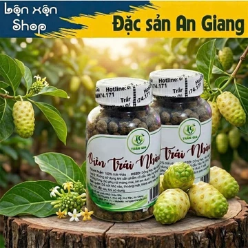 [ĐẶC SẢN AN GIANG] Combo 2 hủ Viên Trái Nhàu Sấy Khô – Thực Phẩm Cho Người Cao Huyết Áp, Tiểu Đường.