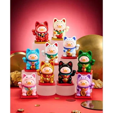 [Blind Box - Sẵn - Hỏa Tốc ] Mô Hình The Piggy LuLu Lucky Cat Series 🌼Blind Box Nhà Đông Đông🌼