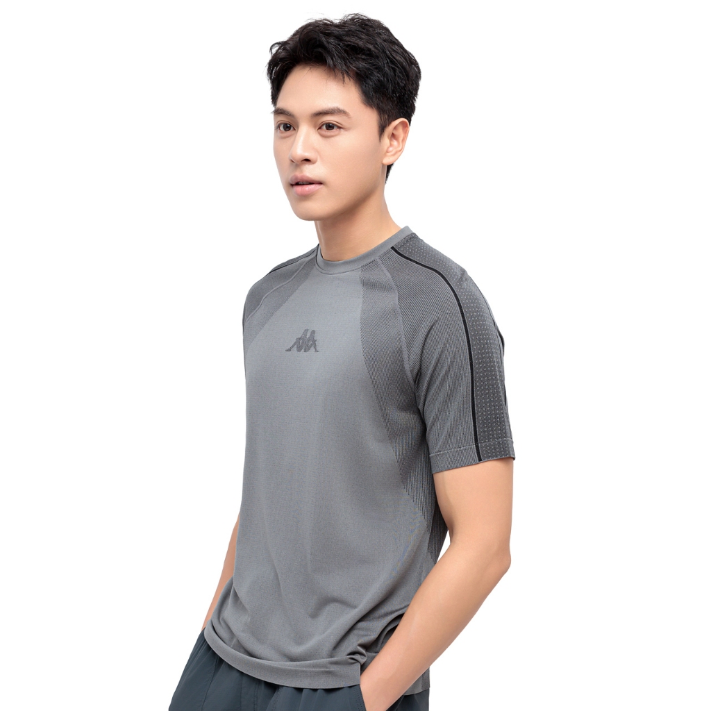 Áo Thun Tay Ngắn Nam KAPPA Form Dáng Tiêu Chuẩn Regular Fit Công Nghệ Seamless Không Đường May Kháng Khuẩn 37247KW | BigBuy360 - bigbuy360.vn