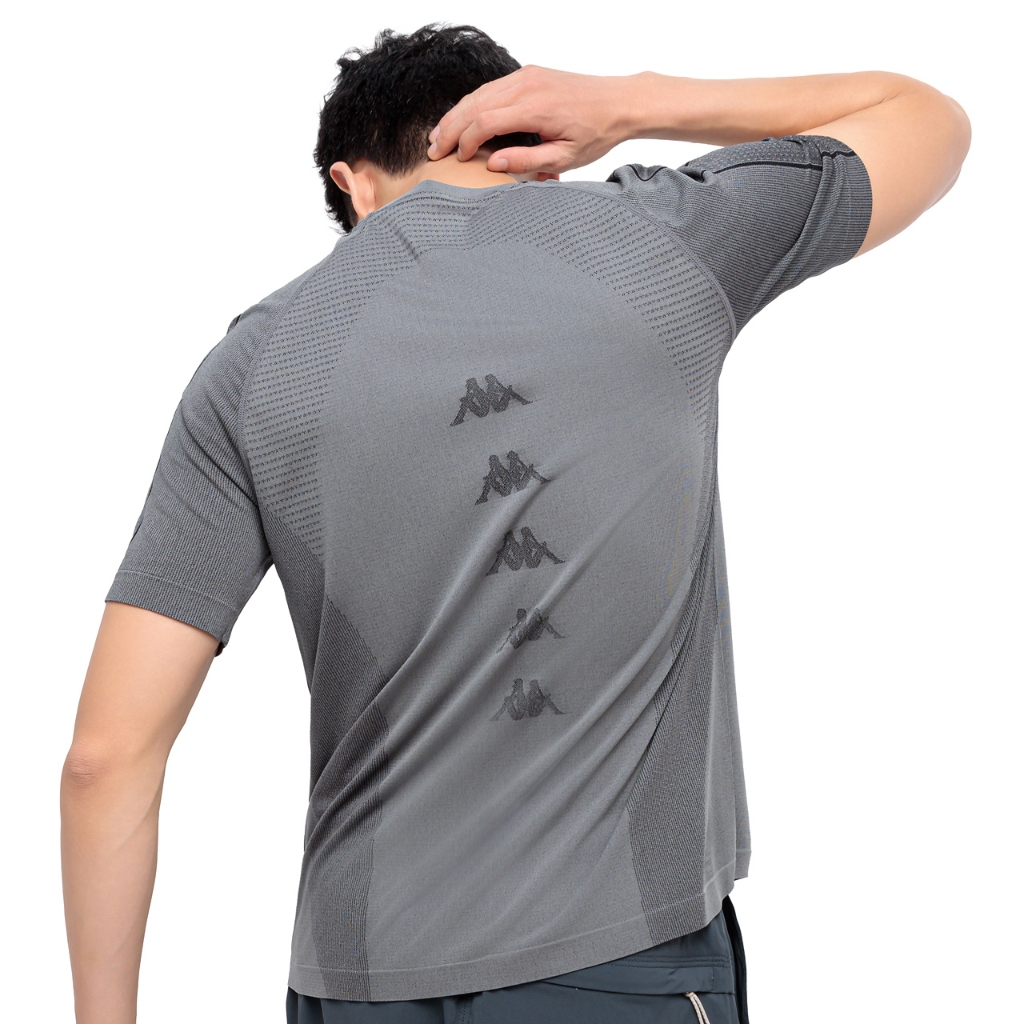 Áo Thun Tay Ngắn Nam KAPPA Form Dáng Tiêu Chuẩn Regular Fit Công Nghệ Seamless Không Đường May Kháng Khuẩn 37247KW | BigBuy360 - bigbuy360.vn