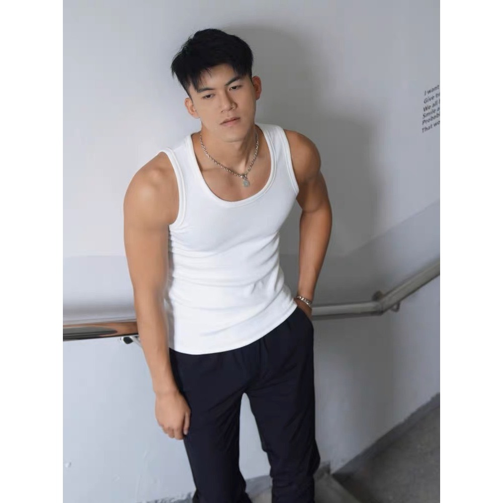[COMBO 3 ÁO]Áo Ba Lỗ Gân Tăm Lạnh 3KMEN, Áo Tanktop Sát Nách Thoáng Mát Co Giãn 4 Chiều Nhiều Màu