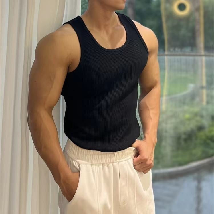 [COMBO 3 ÁO]Áo Ba Lỗ Gân Tăm Lạnh 3KMEN, Áo Tanktop Sát Nách Thoáng Mát Co Giãn 4 Chiều Nhiều Màu