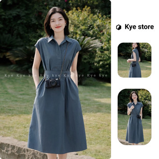 Đầm thiết kế KYE dáng suông có đai Marina dress