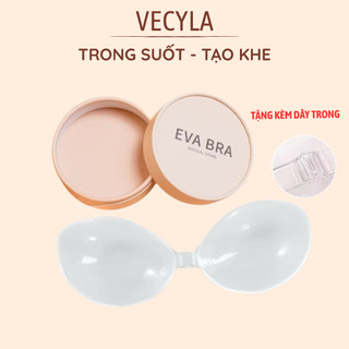 Áo silicon trong suốt C600 - Áo ngực vô hình chống thấm nước cài trước gom ngực tạo khe BC_CHIC LINGERIE