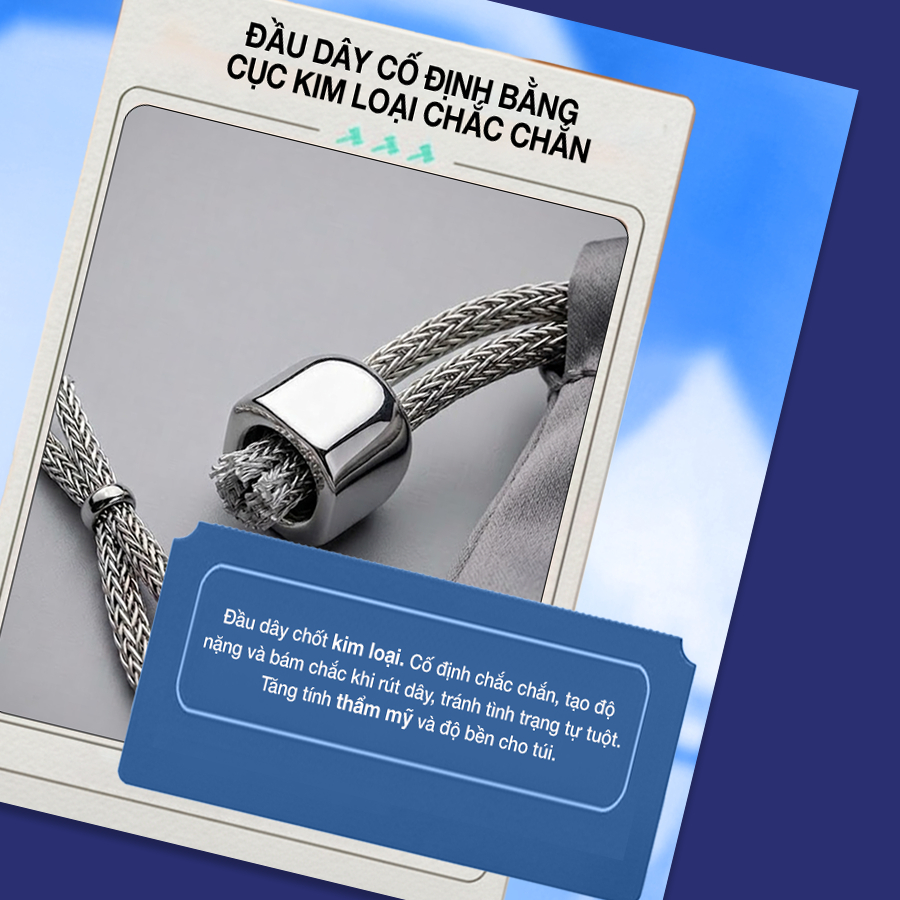 Túi dây rút bảo vệ bàn phím - Túi đựng bàn phím Fullsize, chống trầy, chống bụi, Túi 2 ngăn đựng thêm phụ kiện