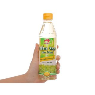 Giấm gạo lên men Ajinomoto chai 400ml