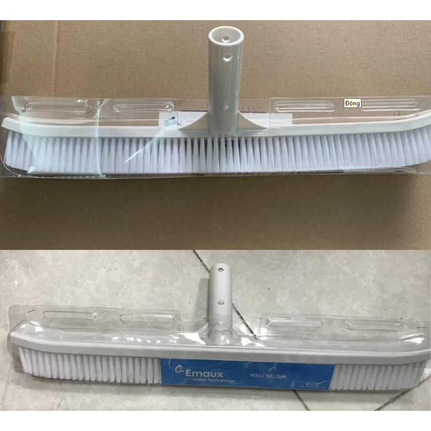 Bàn Chải Hồ Bơi Emaux, Chổi Cọ Bể Bơi Bằng Nhựa, Bàn Chải Chà Hồ Bơi - CE201 45cm