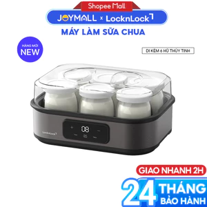 Máy làm sữa chua LocknLock EJY213GRY, Màu xám, 1.08L - Hàng Chính Hãng - JoyMal