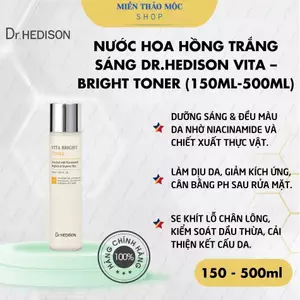 Nước hoa hồng trắng sáng Dr.Hedison Vita – Bright Toner