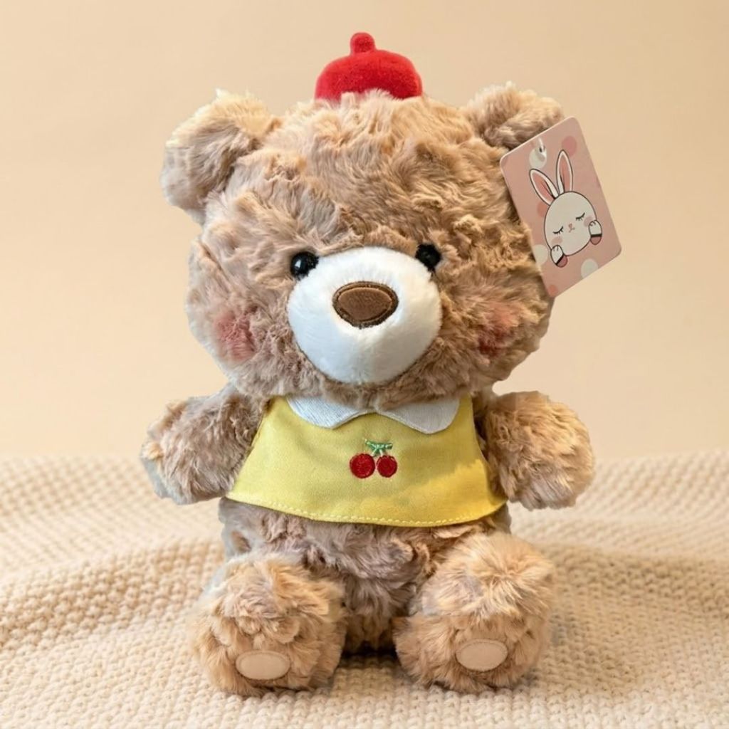 Gấu Bông Teddy Mini Lông Xù Siêu CUTE Kèm Phụ Kiện Đáng Yêu Quà Tặng Sinh Nhật Cho Bé, Bạn Gái