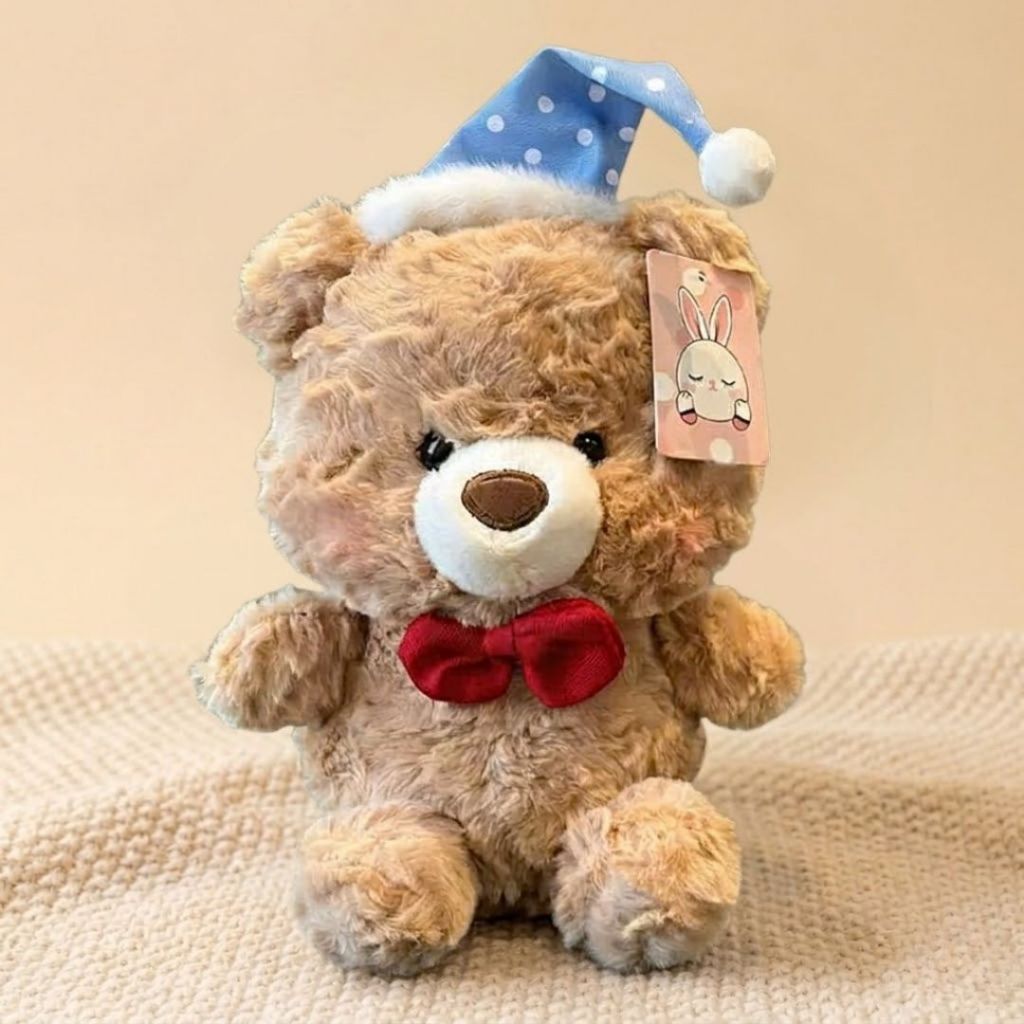 Gấu Bông Teddy Mini Lông Xù Siêu CUTE Kèm Phụ Kiện Đáng Yêu Quà Tặng Sinh Nhật Cho Bé, Bạn Gái