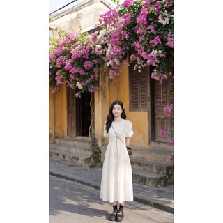 Đầm thiết kế Alice dress màu be trẻ trung