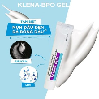 Gel Mụn Klena BPO Adapalene 0.1% and Benzoyl Peroxide 2.5% Giảm Mụn Ẩn Mờ Thâm Ngừa Mụn Trứng Cá
