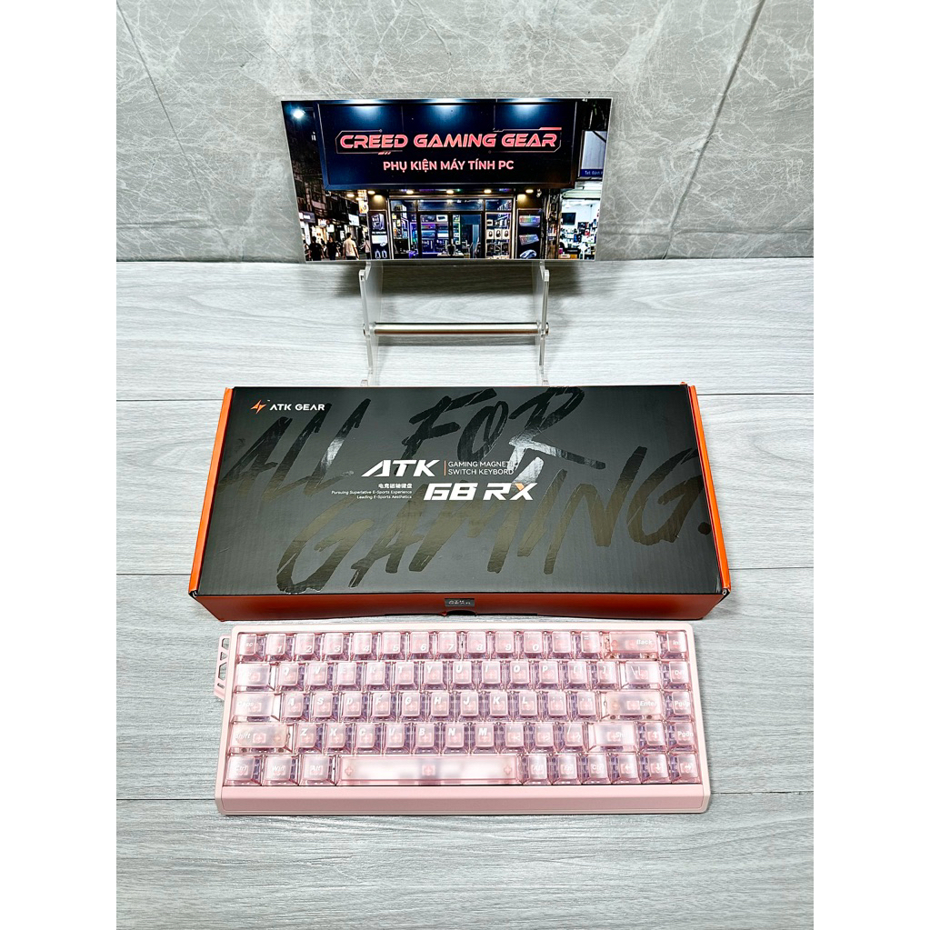 Bàn Phím Cơ Gaming ATK 68RX (ATK68 RX), ATK60 RX - Bàn Phím Rapid Trigger HE - Polling Rate 8K - RT 0,001mm - Esport | BigBuy360 - bigbuy360.vn