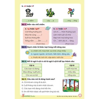 Sách - [ Lớp 1 lên lớp 2 ] - (Bộ 2 quyển): Bộ đề ôn tập hè Toán và Tiếng Việt lớp 1 lên lớp 2