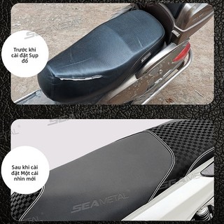 SEAMETAL Áo Bọc Yên Xe Máy Chống Nước Chống Trượt Bảo Vệ Yên Xe Tay Ga Phù Hợp Mọi Loại Cho Honda Yamaha Suzuki