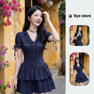 Đầm thiết kế Hara dress váy xòe 2 tầng cao cấp trẻ trung