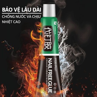 Keo Dán Siêu Dình, Keo Dán Đa Năng Nomo - Keo Dán Thay Thế ĐInh Vít Nhanh Khô, Chống Thấm Nước Tuýp 20Gr/60Gr