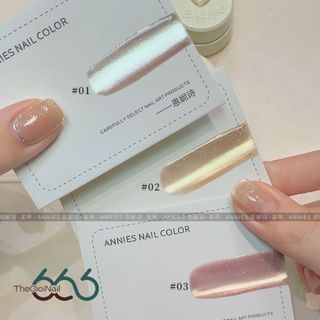 Sơn Gel Mắt Mèo Kim Sa Cao Cấp ANNES CHÍNH HÃNG – Cat Eye Glitter Galaxy Lấp Lánh, Hiệu Ứng Ánh Sao 3D Thegioinail666