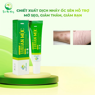Thuần Mộc - Kem Dược Liệu Thuần Mộc Xanh Hỗ Trợ Mờ Thâm Sẹo