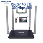 Bộ định tuyến WAVLINK N300 4G Tốc độ cao, hỗ trợ LTE, WiFi 300Mbps, khe SIM 4 ăng-ten 5dBi an toàn & dễ cài đặt — ảnh 1