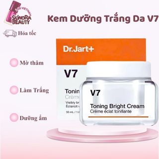Kem Dưỡng V7 Toning Bright Cream GC Hàn Quốc Kem Dưỡng Trắng Da V7 Toning Bright Chống Lão Hóa 50g - Skinora Beauty