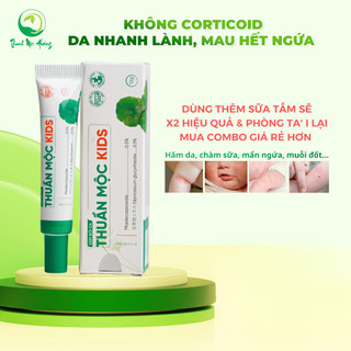 Kem bôi da Thuần Mộc KIDS giảm hăm da chàm sữa, rôm sẩy, mẩn ngứa, muỗi đốt