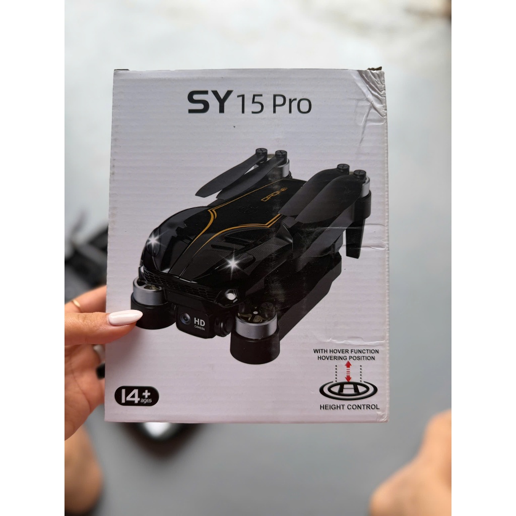 Flycam SY15 Pro Có Camera – Drone Gấp Gọn Cao Cấp, Máy Bay Điều Khiển Từ Xa Bay Ổn Định