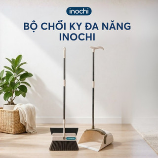 Bộ chổi & ky đa năng Inochi, Chổi Quét Nhà Kèm Hót Rác đa năng thông minh Cao Cấp