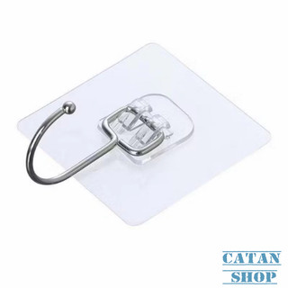 Set 5 / Set 10 Móc INOX Trong Suốt Treo Đồ Dán Tường Đa Năng, Móc INOX Trong Treo Vật Dụng Tiện Lợi