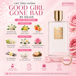 Rắn Trắng Nước Hoa Nữ Good Girl Gone Bad 10ml – Hương Hoa Nữ Tính, Sang Chảnh, Dễ Dùng