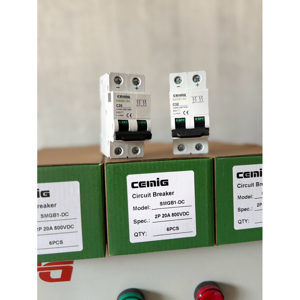 Aptomat DC 20a 32a hãng Cemig