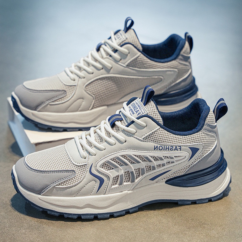 Giày Nam Sneaker Thể Thao Mã T16 Thoáng khí Đế Cao Su Êm Chân Thỏa Mái Đi Bốn Mùa Phong Cách Thời Trang, Hàn Quốc