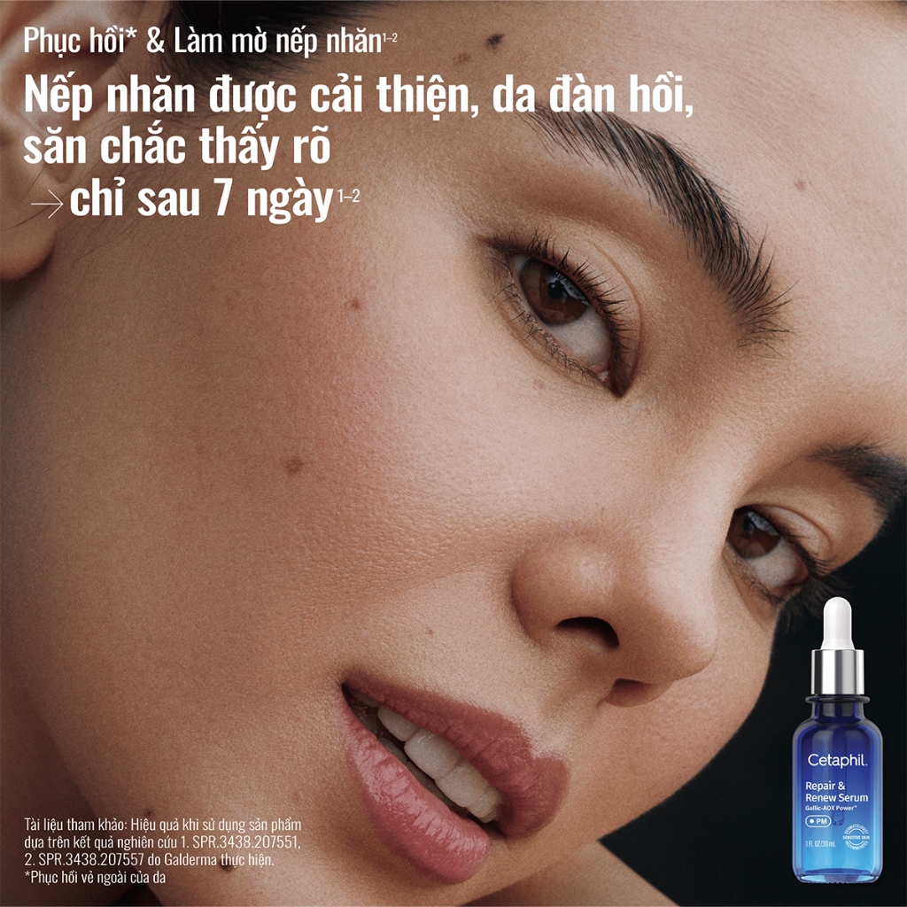 [MỚI] Serum Tinh chất dưỡng da chuyên sâu ban đêm Cetaphil Repair & Renew 30ml