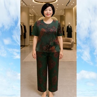 Đồ Bộ Trung Niên Cho Mẹ 𝗟𝗮𝗻𝗹𝗲𝗲 𝗦𝗵𝗼𝗽 Mã 0W