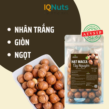 Hạt macca Tây Nguyên, hạt macca DakLak sấy chín còn vỏ, sản phẩm đạt chứng nhận OCOP địa phương