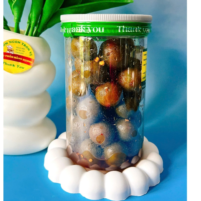 Sấu Bao Tử _Sấu Ngâm Muối Ớt  Hà Nội Giòn Ngon Hộp 500g