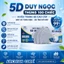 Khẩu Trang 5D Duy Ngọc Thùng 100 Chiếc Người Lớn