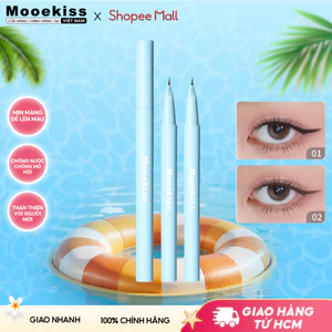 Chì kẻ mắt Mooekiss Chống nước Chống mồ hôi Chống lem Phù hợp cho người mới bắt đầu (0.6ml)