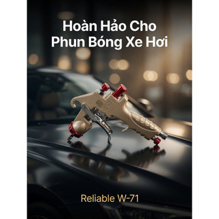 [VIDEO THẬT] PHUN SƠN RELIABLE W71 CHÍNH HÃNG SƠN XE MÁY, Ô TÔ, ĐỒ GỖ, ĐỒ MỸ NGHỆ, NỘI THẤT