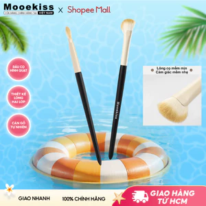 Cọ trang điểm Mooekiss, cọ tạo khối và bắt sáng kết hợp, lông mềm, dễ lấy phấn
