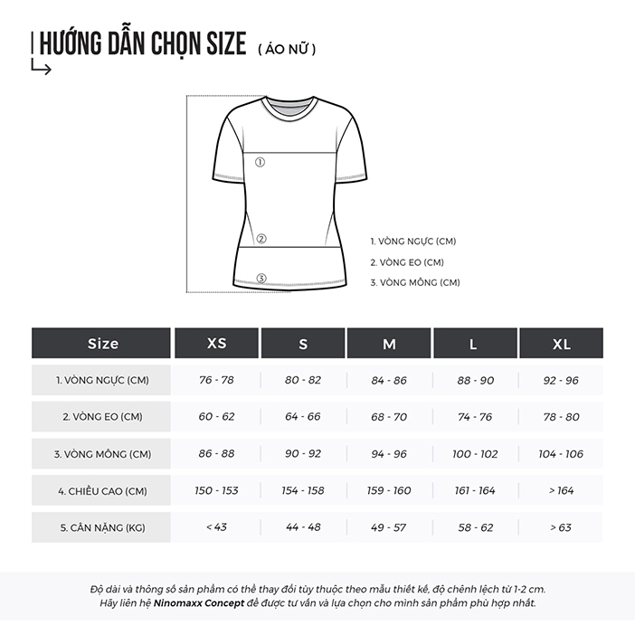 Áo Thun Nữ Ninomaxx 2509019
