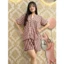 Bộ Đũi Pijama Cổ Tim Áo Cộc Quần Cộc – Mặc Nhà Mát | MS A31