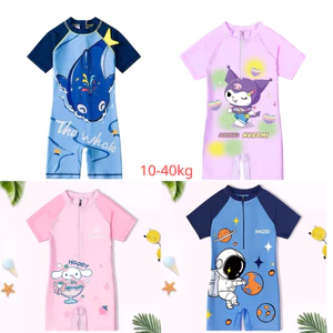 BK9 Đồ bơi bé trai bé gái liền thân hoạ tiết siêu xinh size nhí+đại 10-40kg, đồ bơi 4 màu,bikini cho bé