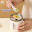 Bình ủ cháo Lucky giữ nhiệt 3 lớp inox 304 500ML tiện lợi cho bé và người bận rộn