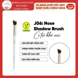 Cọ Đánh Khối Mũi Jary Nose Shadow Brush - J06 Thanh Mảnh, Lông Mềm Bám Phấn - Nhập Khẩu Chính Hãng