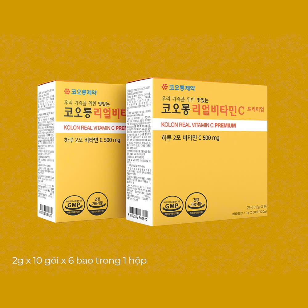 Thực phẩm bảo vệ sức khỏe Kolon Real Vitamin C Premium - Út Store