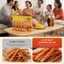 Que giòn cay Ali-Mê 25g snack cay ngon giải khát ăn vặt